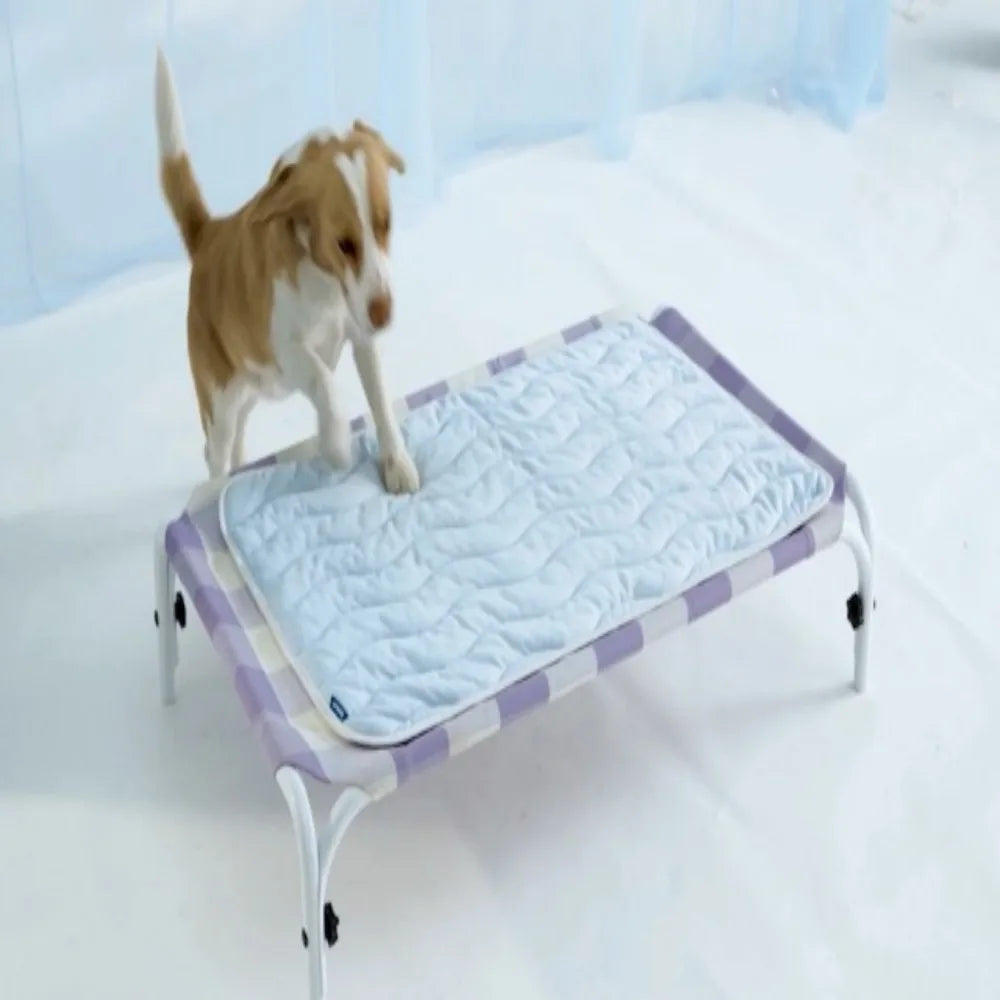 Washable Cooling Dog Mat With Qmax Breathable Fiber Design
