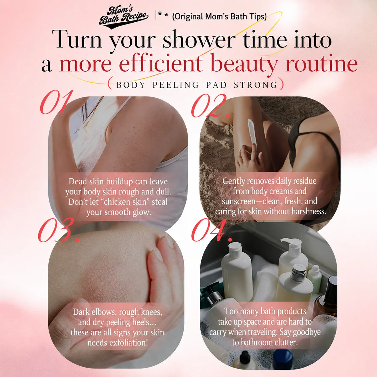 Bubble Exfoliating Body Scrub Glove For Acne And Skin Care