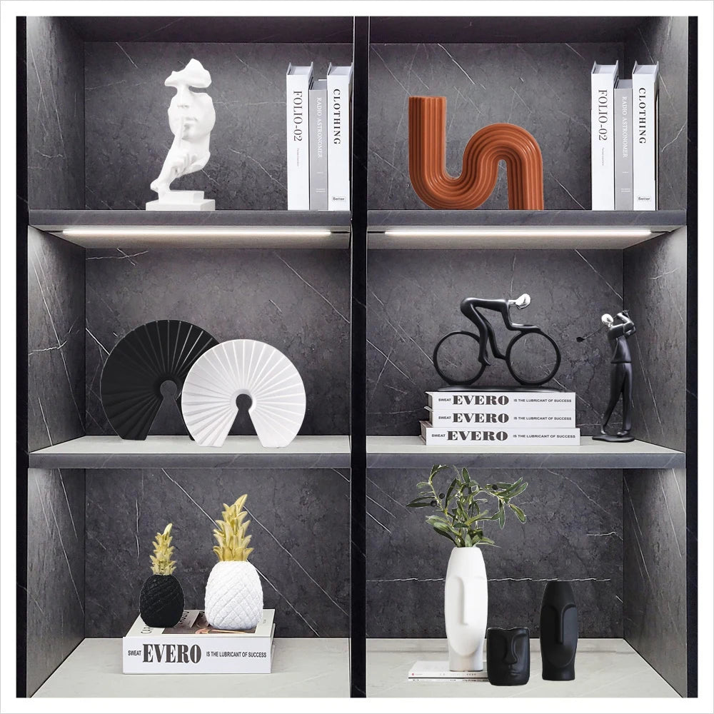 NORDICANDY Abstract Sculpture for Home and Office Decor