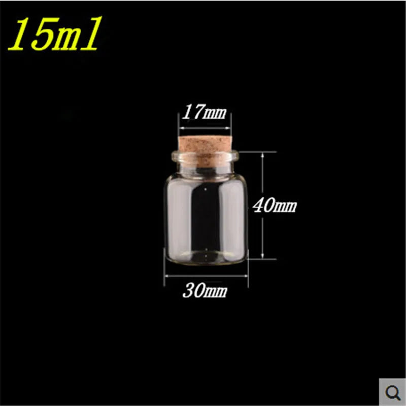 Jarvials Glass Bottles With Cork Craft Storage Jars