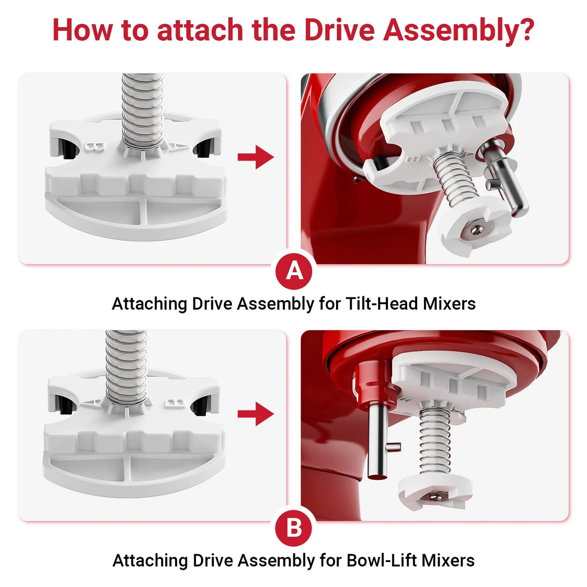 Ice Cream Maker Attachment for KitchenAid Stand Mixers