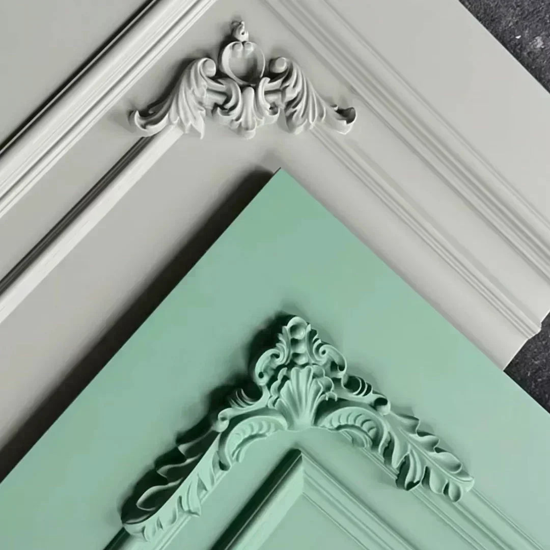 MaYupeT Wooden Corner Onlay Appliques for Furniture and Wall Decor