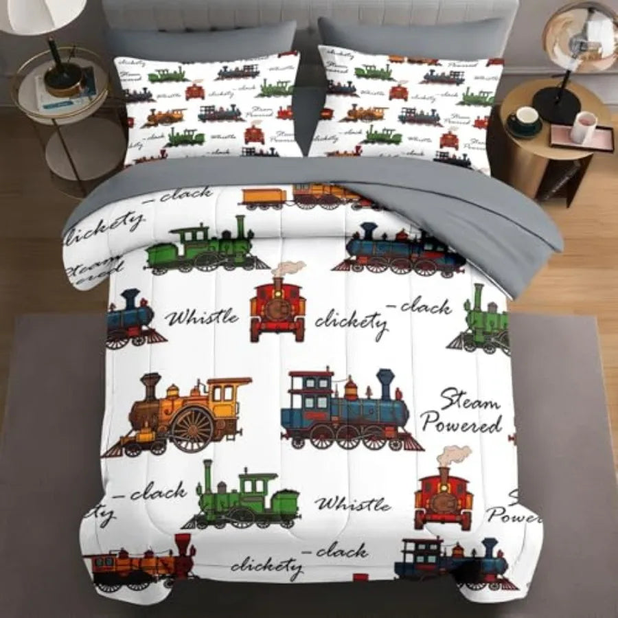 Premium Jacquard Comforter Set With Pillowcases And Shams