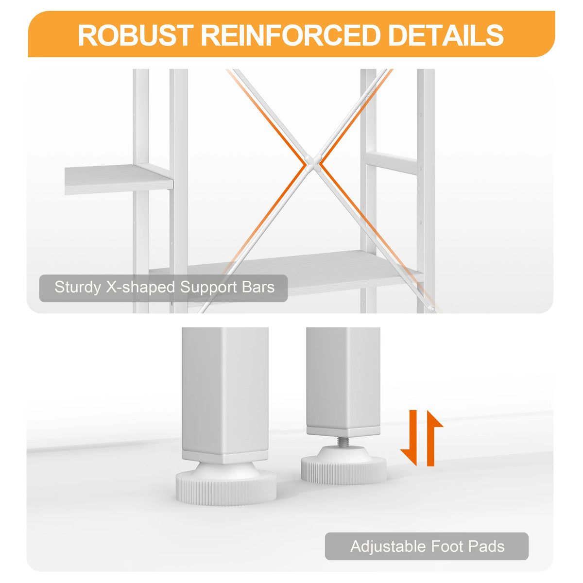 Four Tier Metal Bookshelf For Modern Home Storage And Display