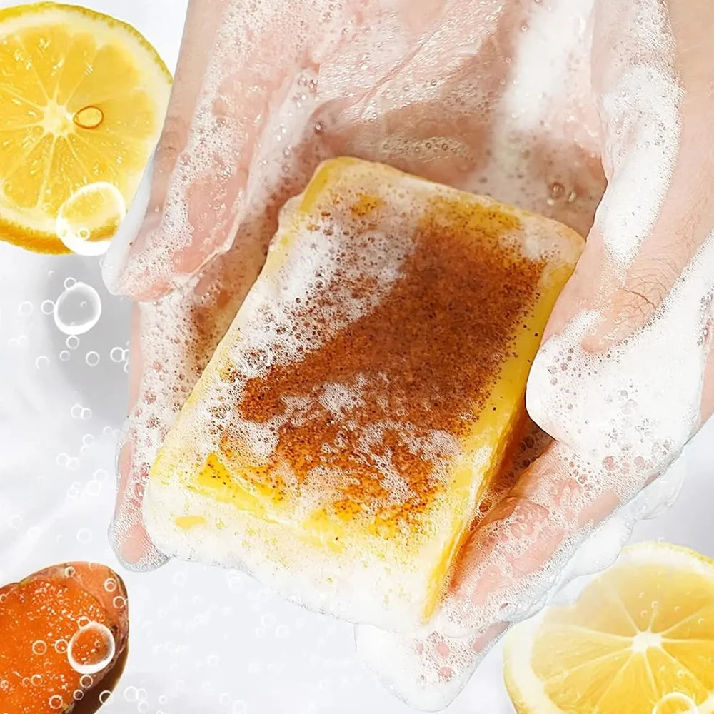 Zaidoc Kojic Acid Lemon Turmeric Soap Brightening Cleanser