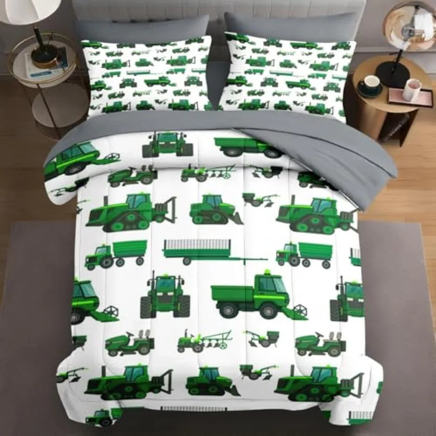 Premium Jacquard Comforter Set With Pillowcases And Shams