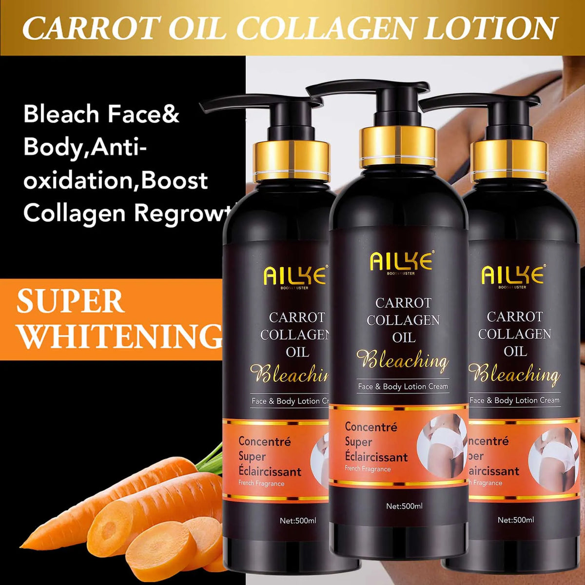 Ailke Collagen Five In One Brightening Skin Care Set