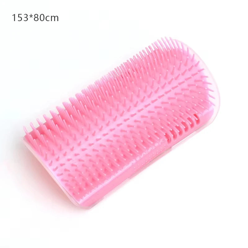Cat Grooming Massage Comb With Corner Scratching Brush And Catnip