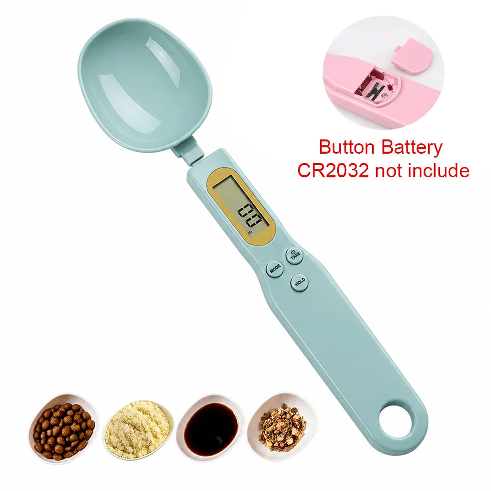 Digital Measuring Spoon Scale With LCD Display For Kitchen Use