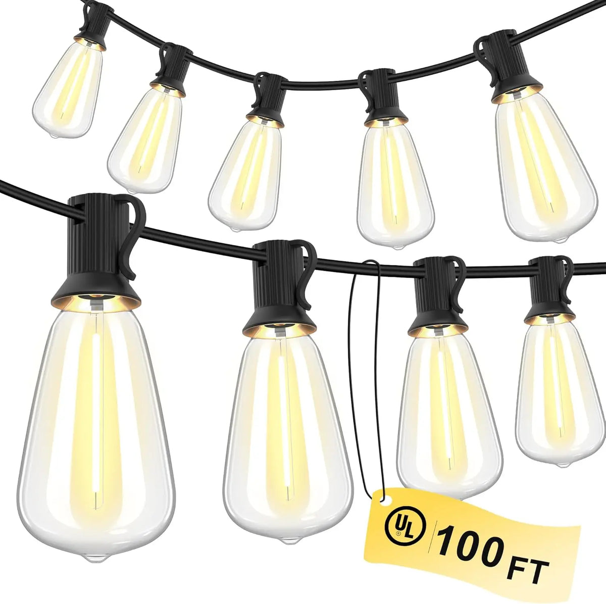Mimirgb Waterproof Led Outdoor String Lights Patio Decor