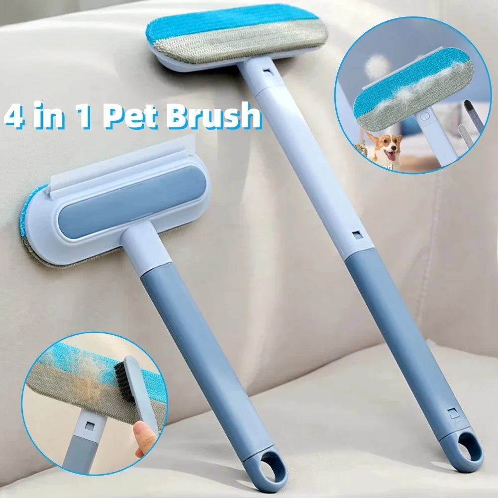 Reusable Pet Hair Remover Brush For Couch Carpet And Furniture
