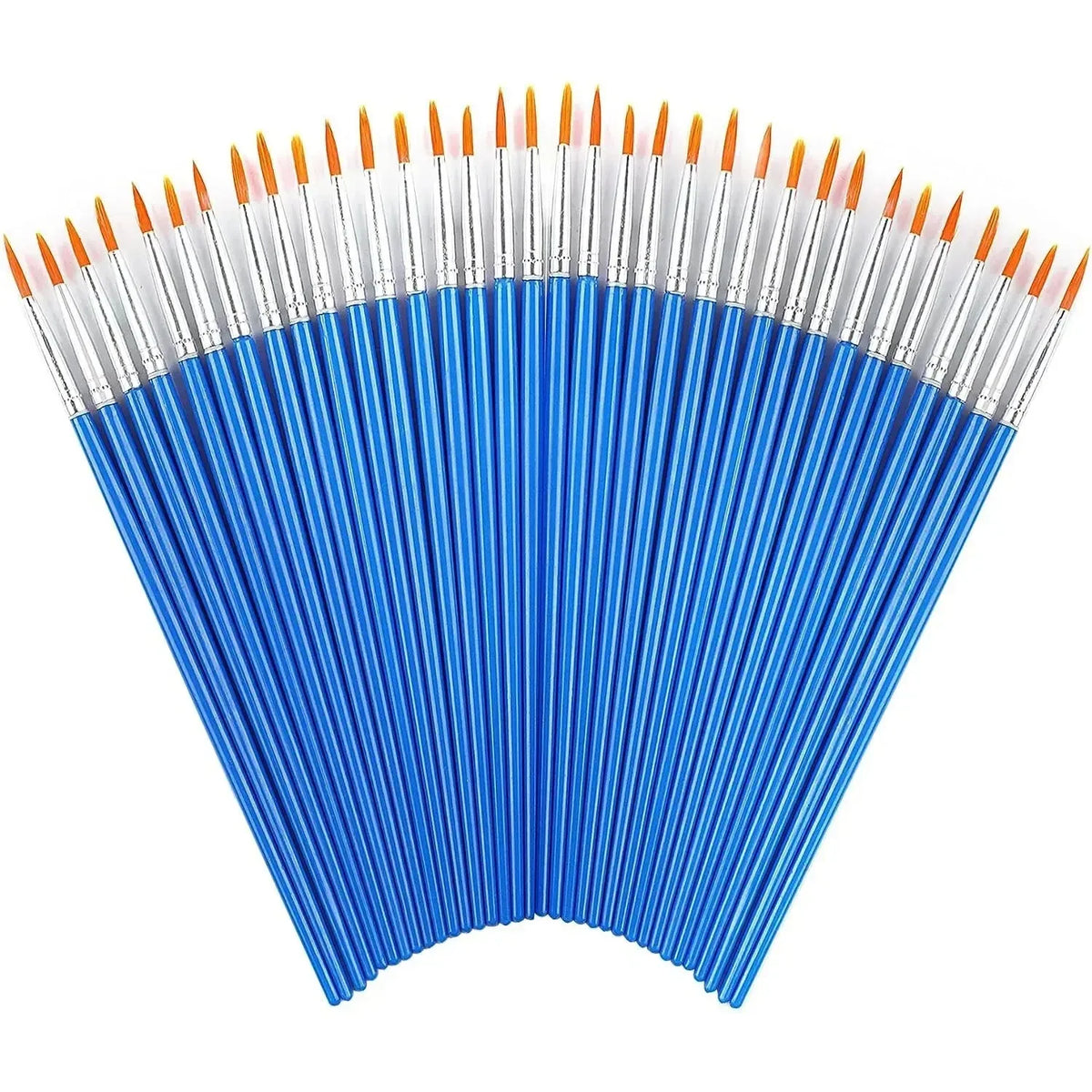 Nylon Paint Brush Set For Oil Acrylic And Watercolor Artists