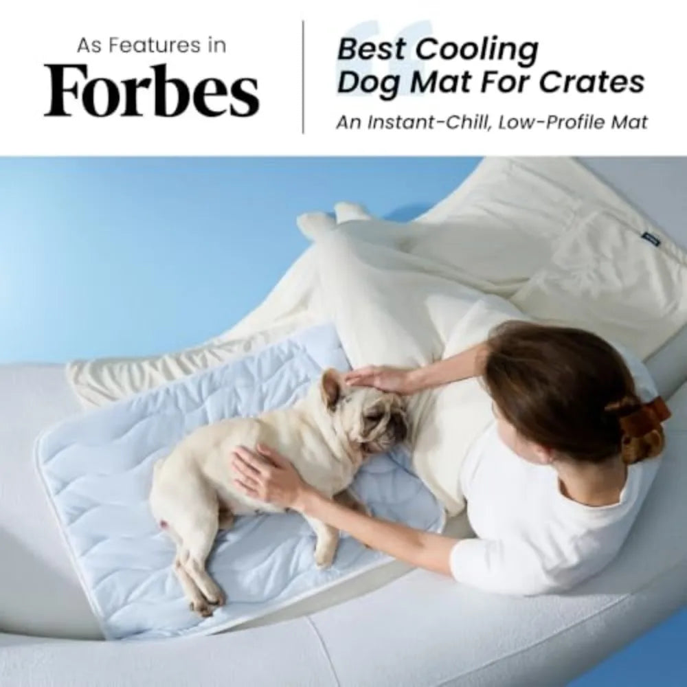 Washable Cooling Dog Mat With Qmax Breathable Fiber Design