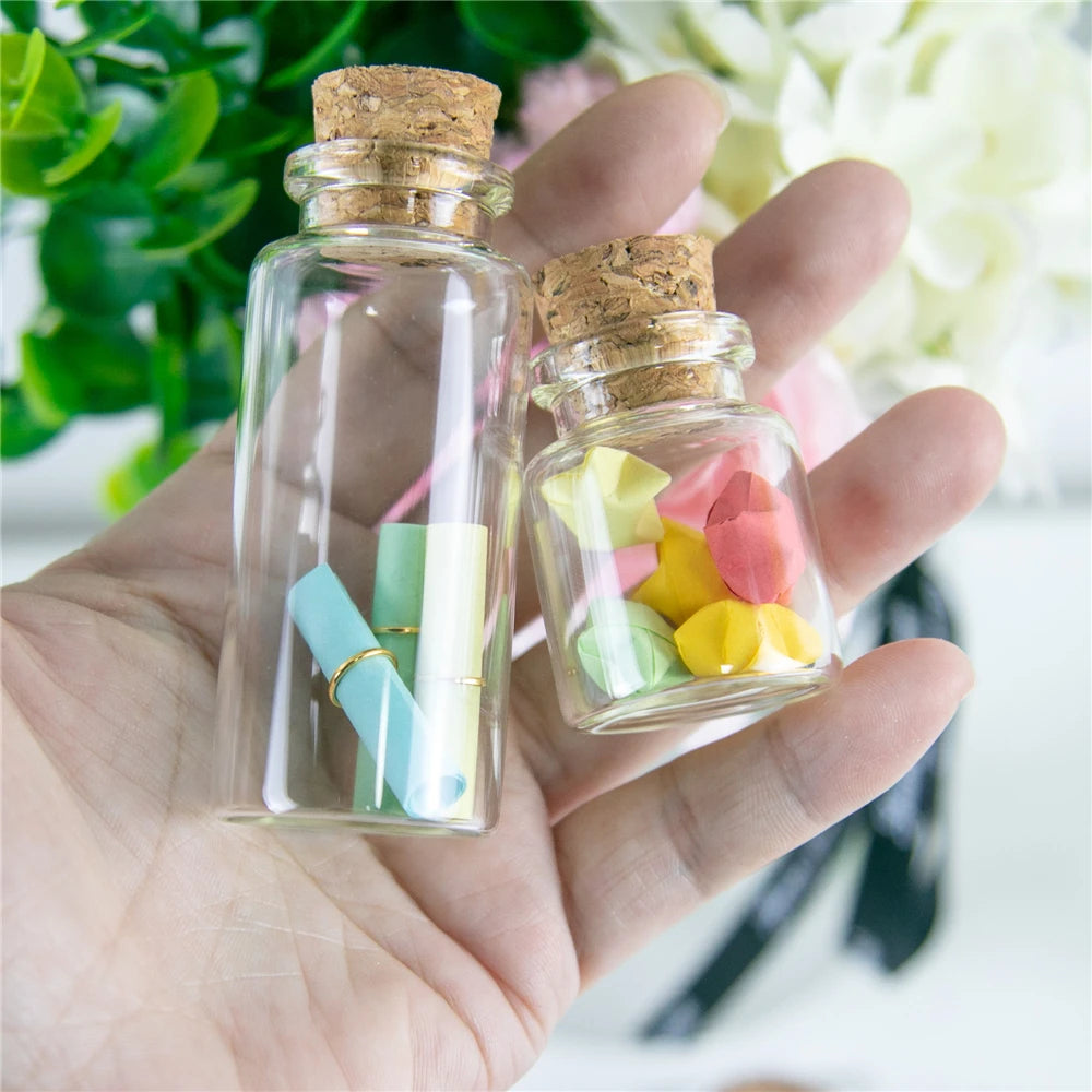 Jarvials Glass Bottles With Corks For Crafts And Storage