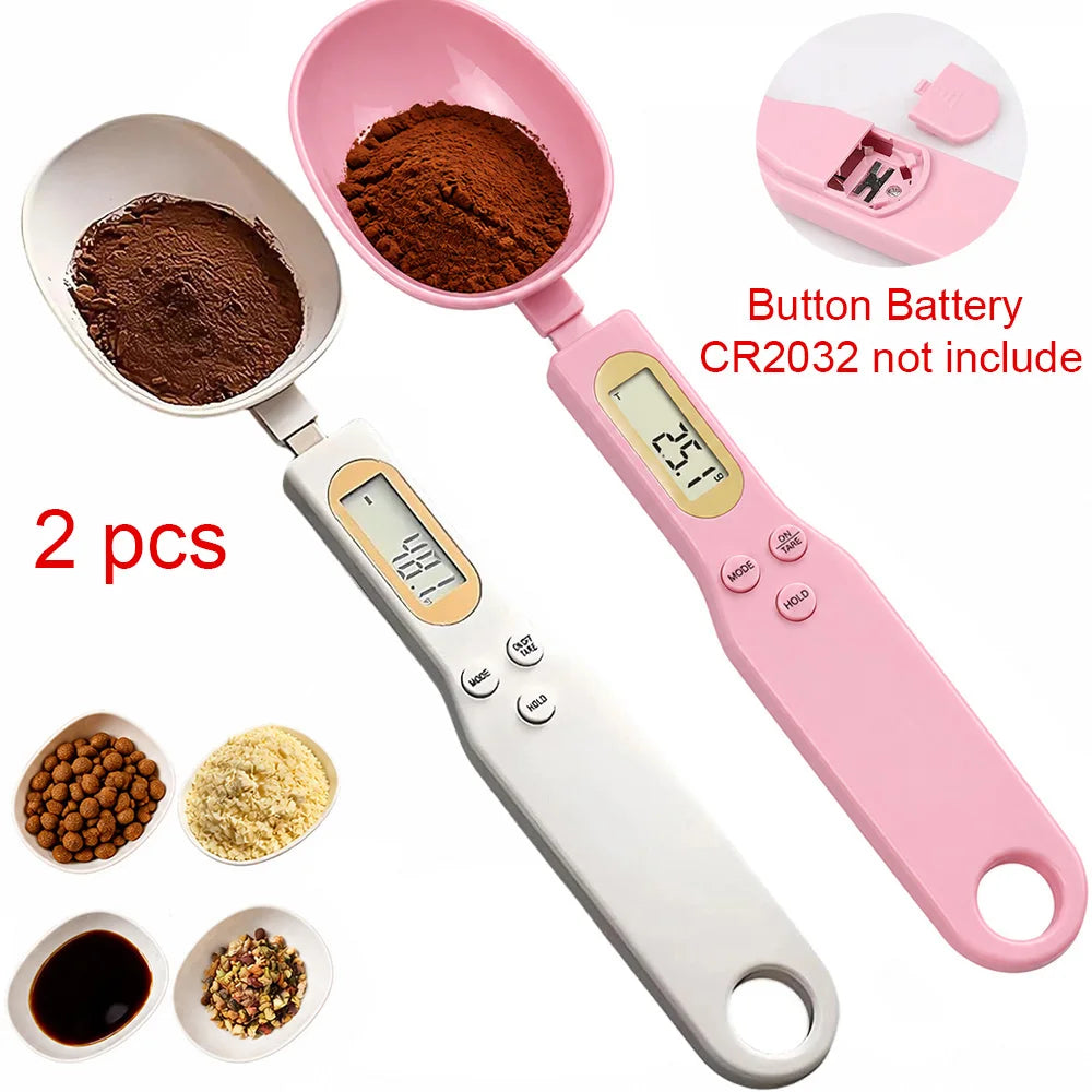 Digital Measuring Spoon Scale With LCD Display For Kitchen Use