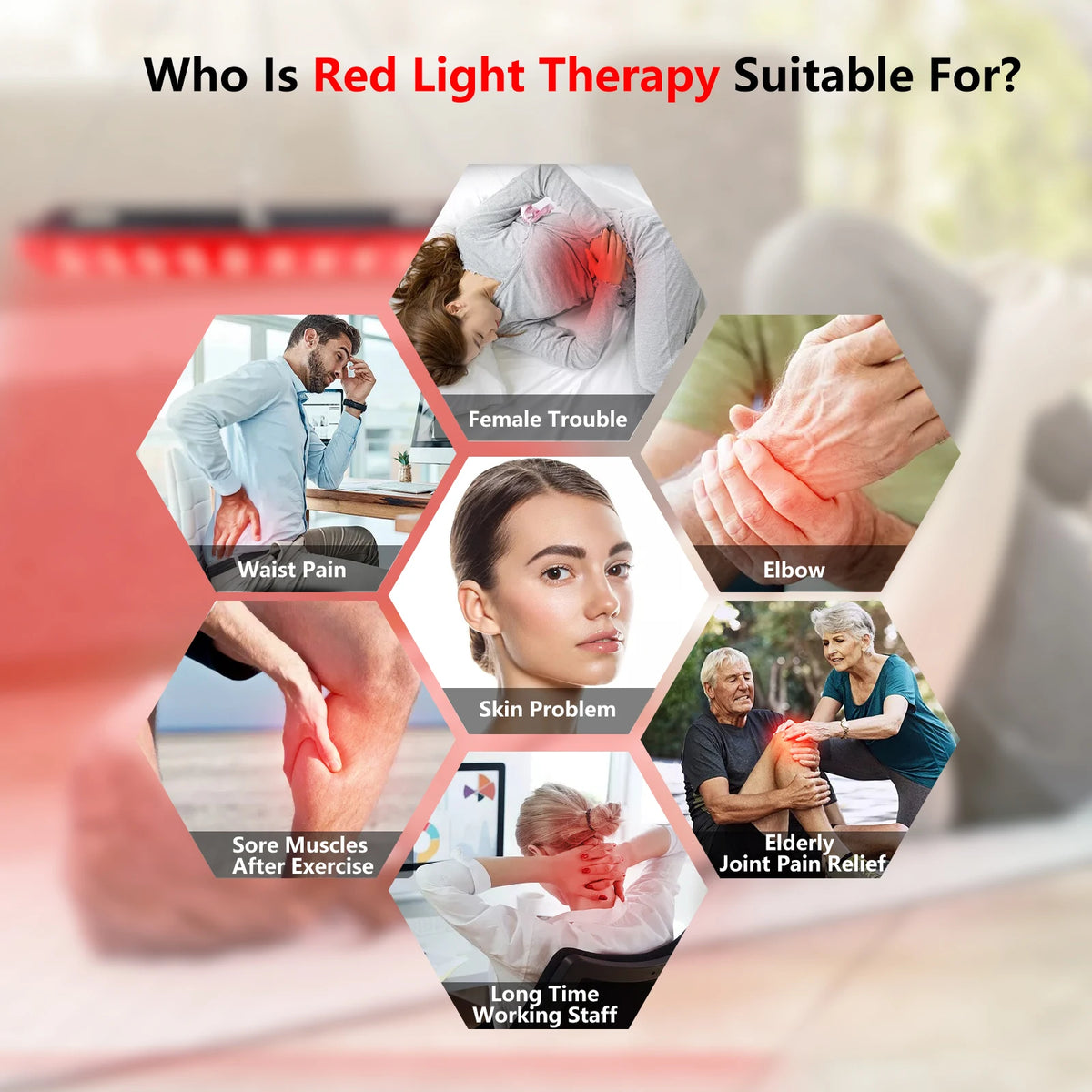 Astarexin Red And Infrared Light Therapy Panel For Home Use