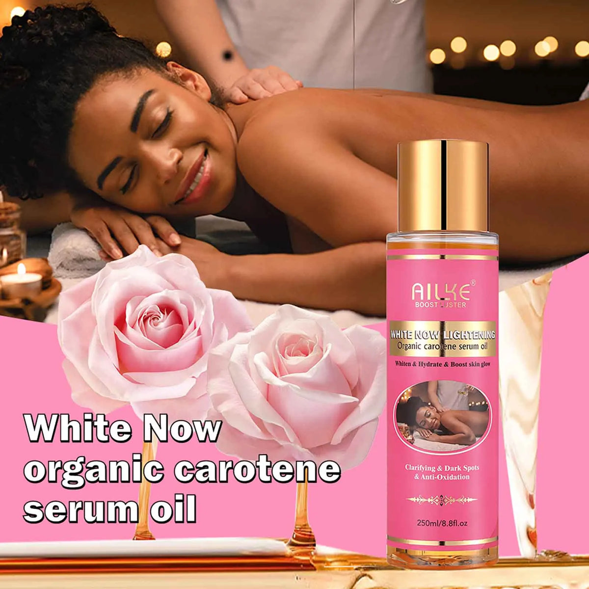 AILKE Natural Brightening Cream Set Removes Stains and Acne