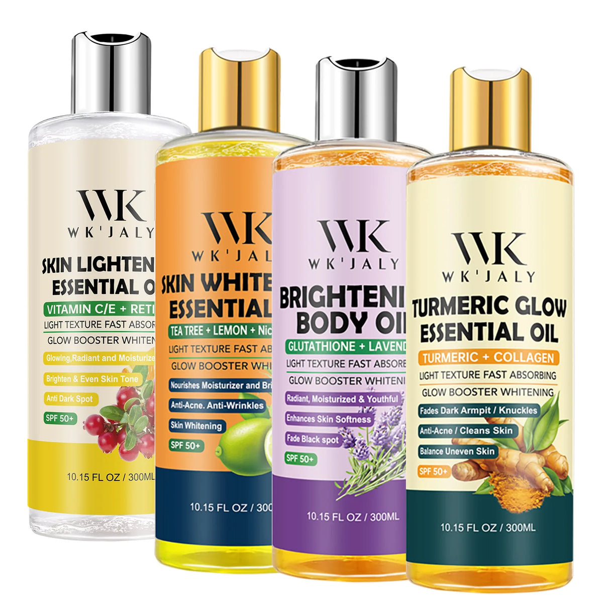 WK JALY Lightening Body Oil for Deep Moisturizing and Brightening