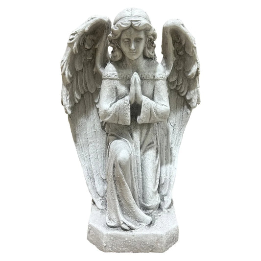 Weatherproof Praying Angel Garden Statue For Outdoor Decor