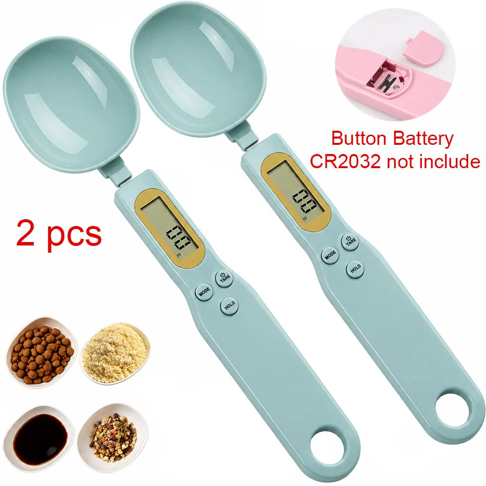 Digital Measuring Spoon Scale With LCD Display For Kitchen Use