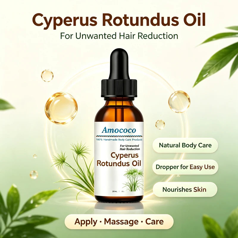 Amococo Cyperus Rotundus Oil Moisturizing Face And Body Serum