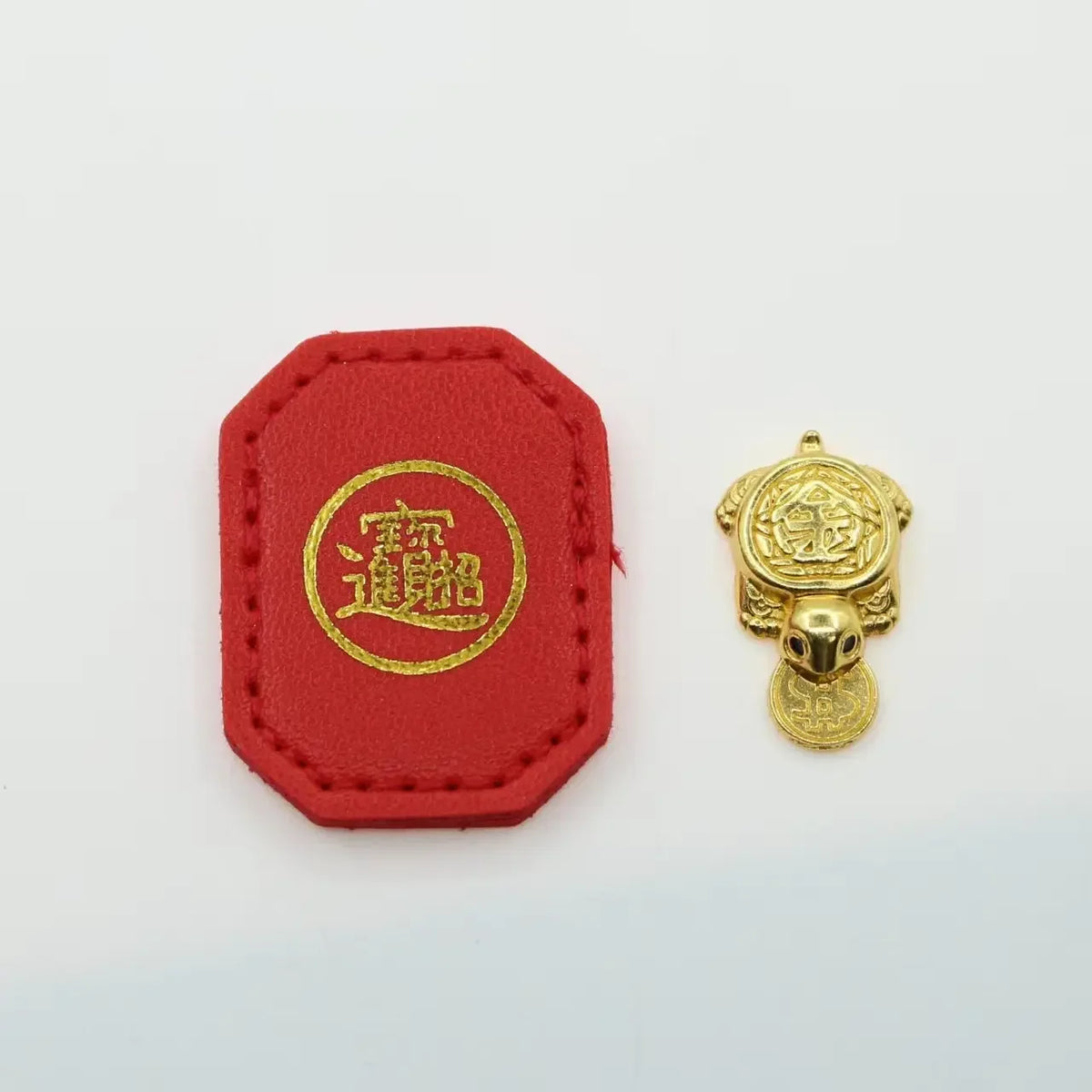 Alloy Wealth Tortoise Figurine For Home Feng Shui And Decor
