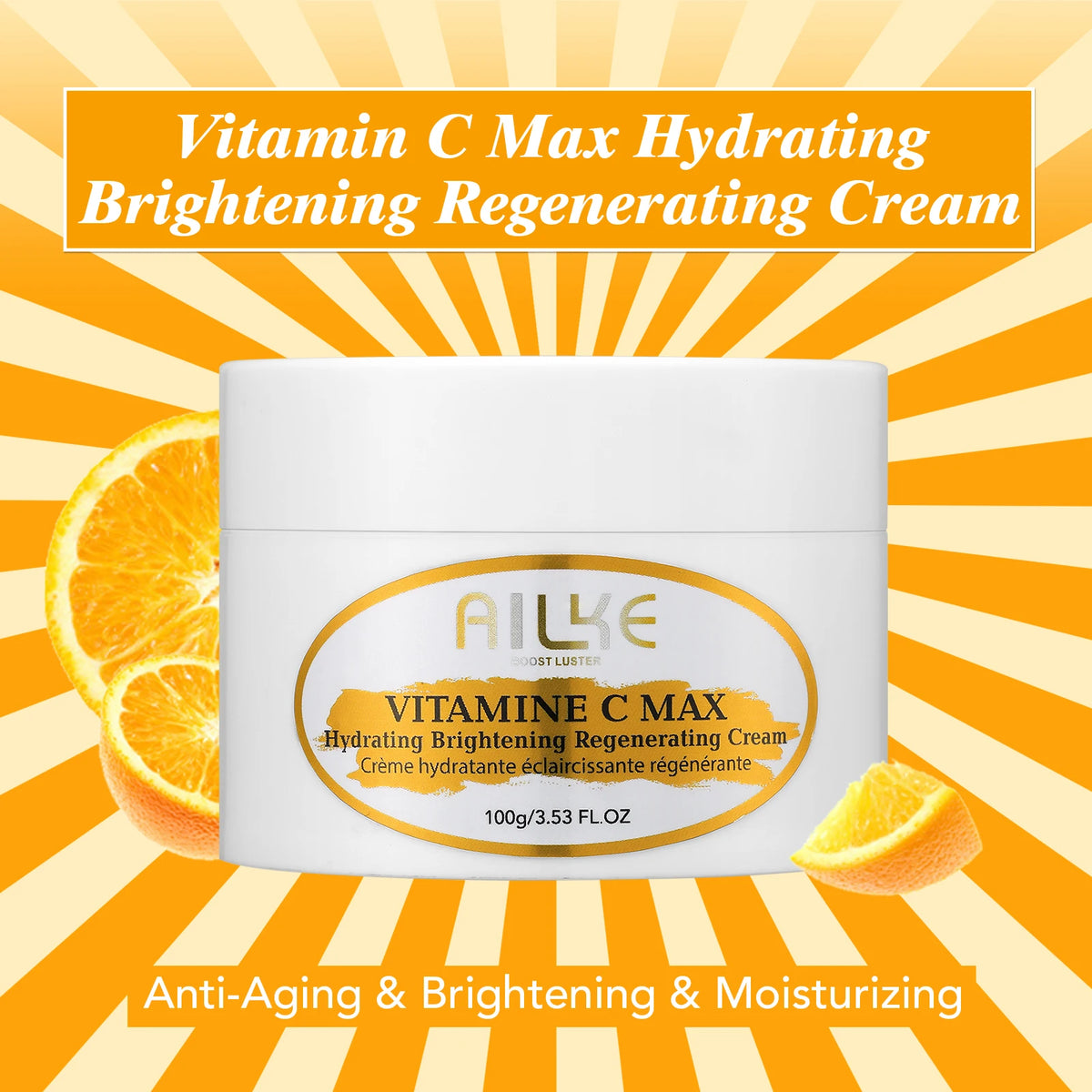 AILKE Vitamin C Set For Brightening And Even Tone Skincare Trio