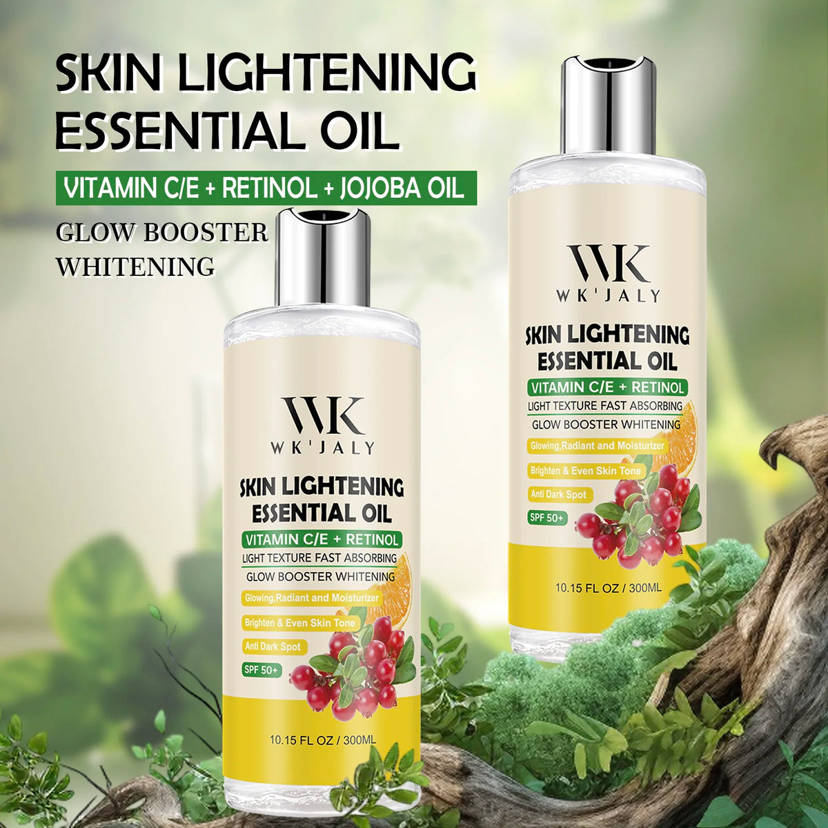WK JALY Lightening Body Oil for Deep Moisturizing and Brightening