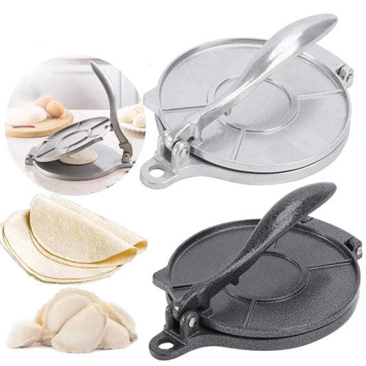 Buyyes Stainless Steel Manual Tortilla Press Dough Tool