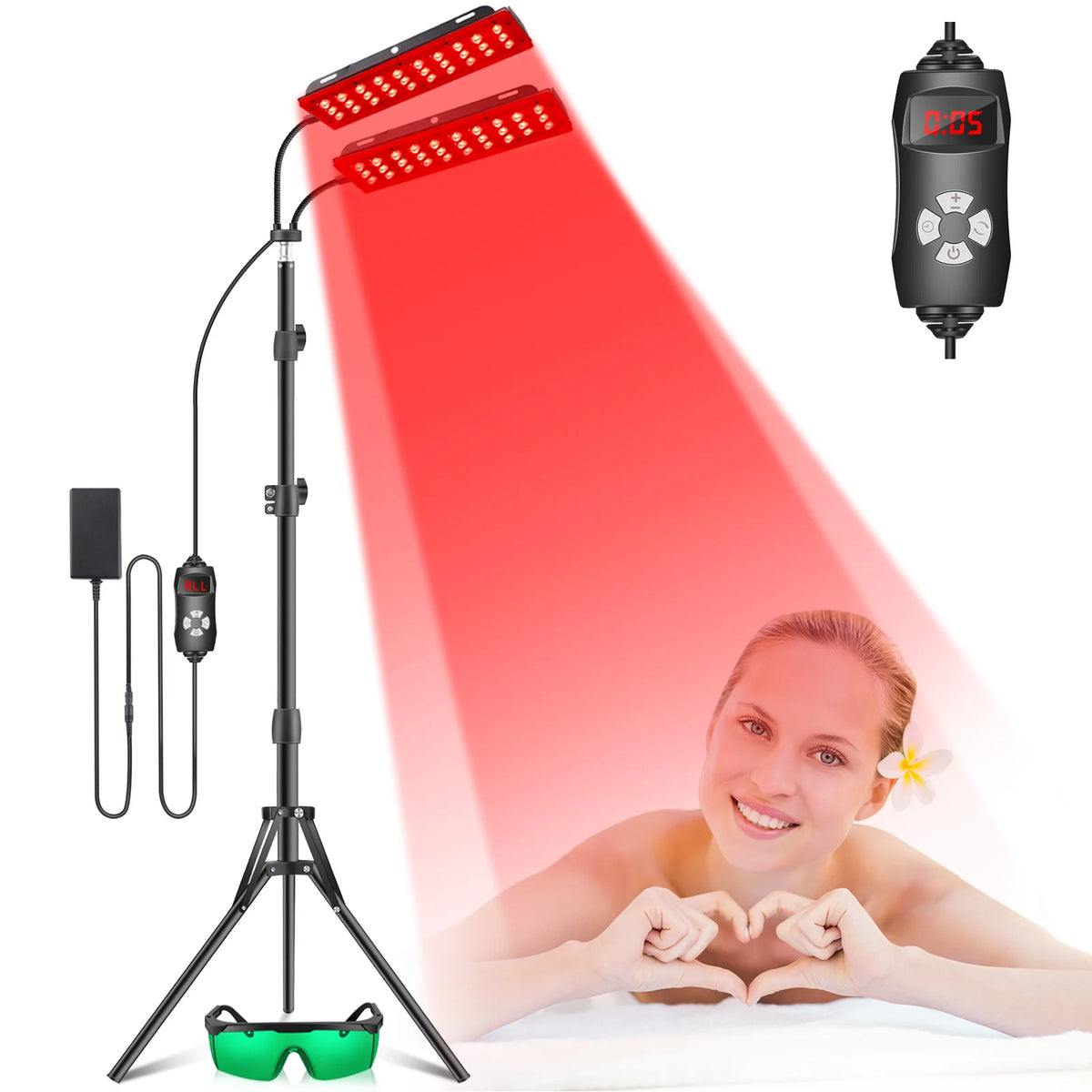 Astarexin Red And Infrared Light Therapy Panel For Home Use