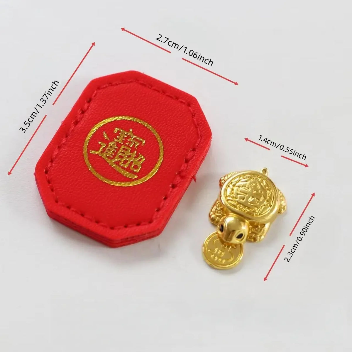 Alloy Wealth Tortoise Figurine For Home Feng Shui And Decor