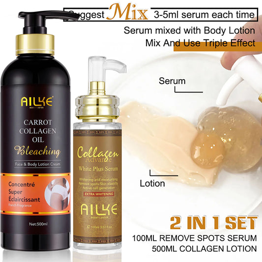 Ailke Collagen Five In One Brightening Skin Care Set