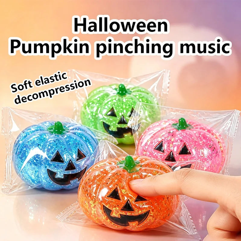 Halloween Pumpkin Squishy Toy Slow Rebound Stress Relief Ball