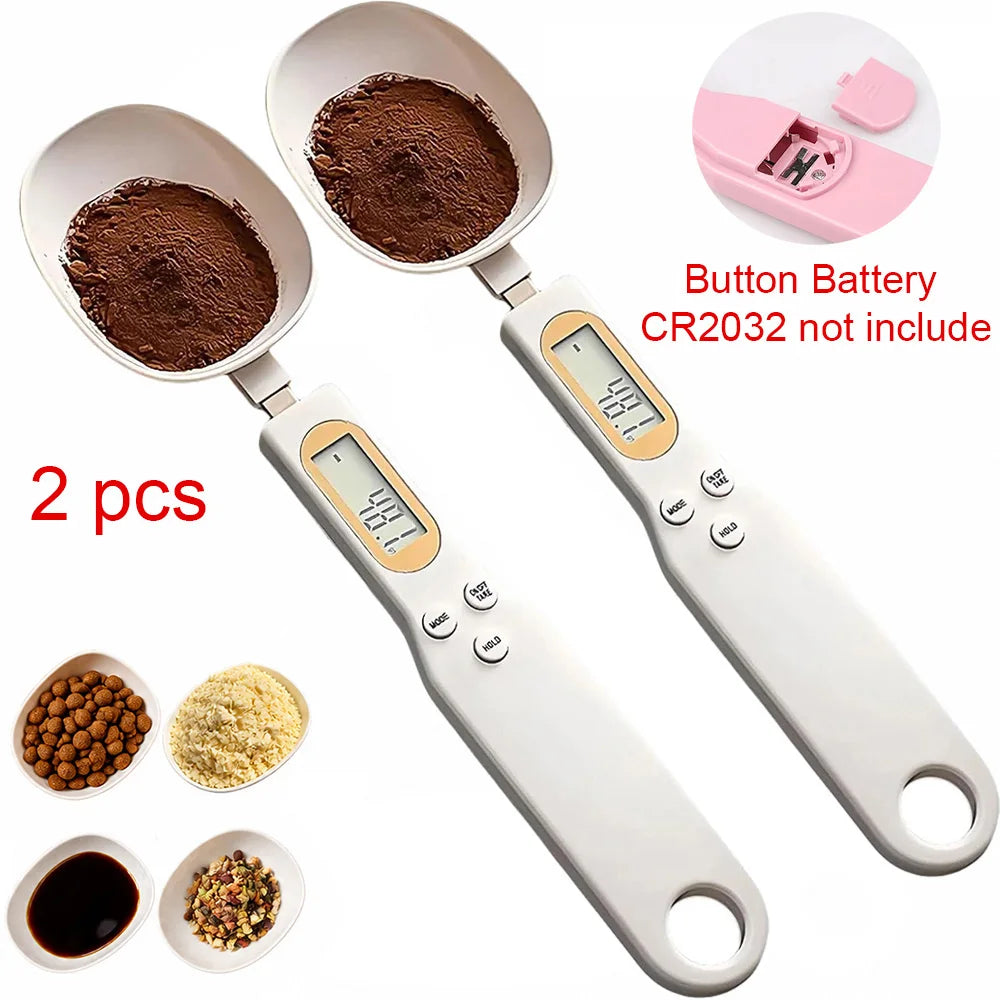 Digital Measuring Spoon Scale With LCD Display For Kitchen Use