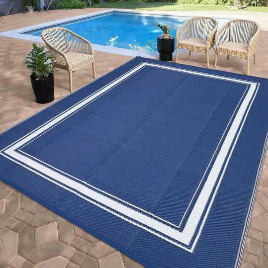 Garvee Waterproof Non Slip Outdoor Rug For Home Travel
