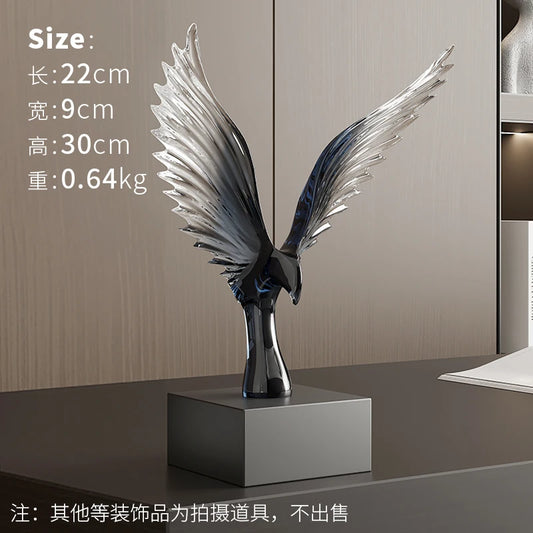 Modern Minimalist Resin Sculpture Decorative Accent For Home And Office