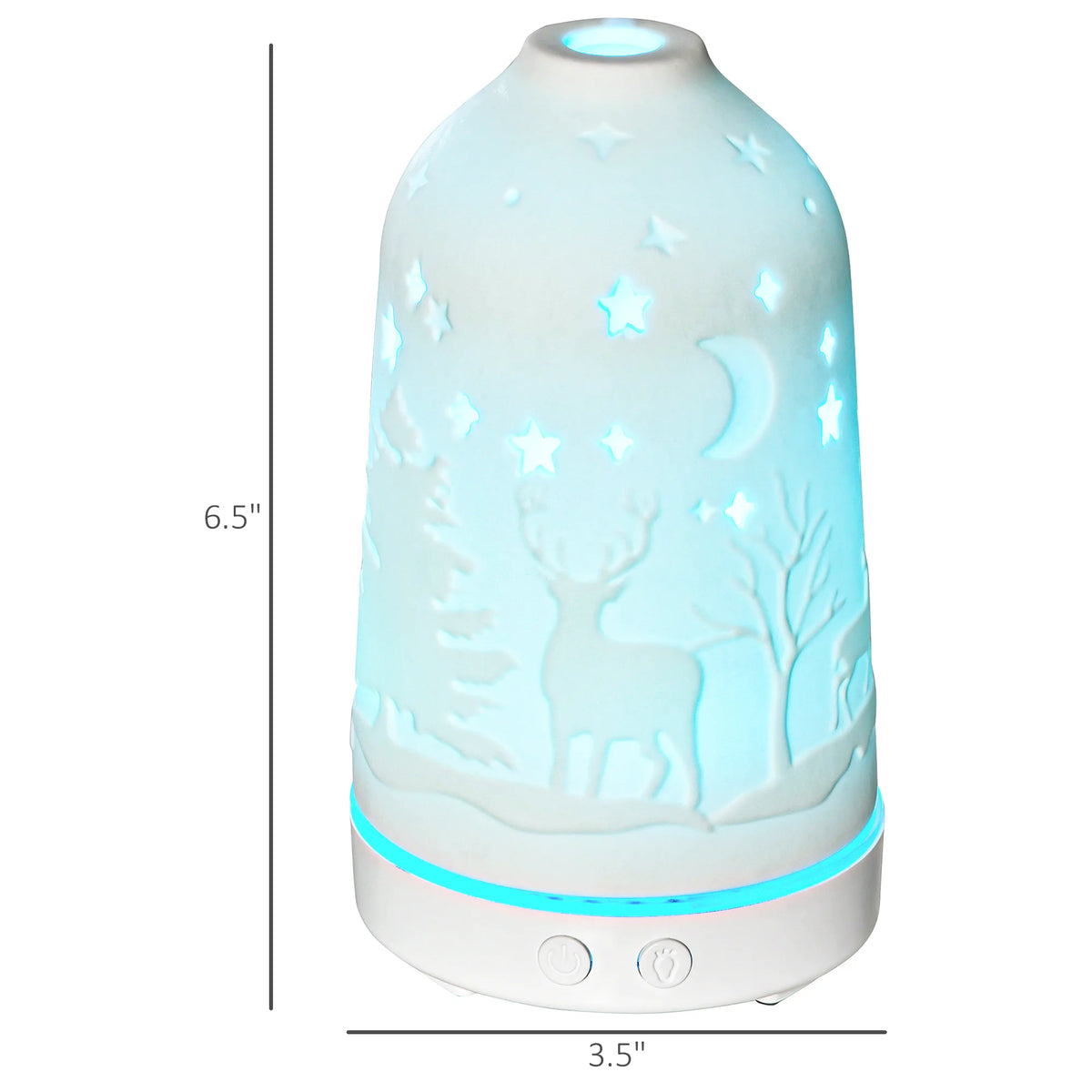 Ultrasonic Aromatherapy Diffuser And Essential Oil Humidifier